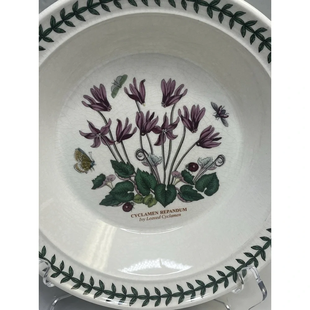 Portmeirion‎ Botanic Garden Rim Soup Bowl 8.5